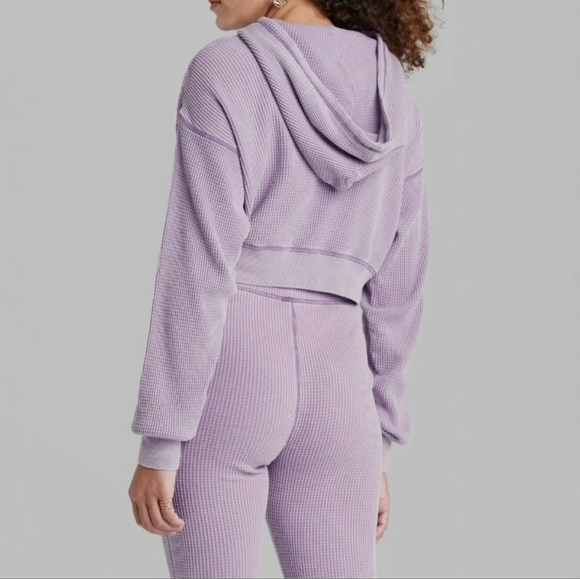 wild fable Other - Wild Fable Women Hood Crop Top & Pant Lounge Set